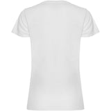 T-shirt sportiva a maniche corte da donna Montecarlo personalizzato con logo - Pubblienne