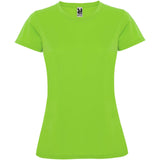 T-shirt sportiva a maniche corte da donna Montecarlo personalizzato con logo - Pubblienne
