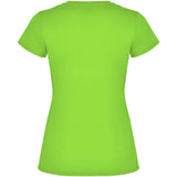 T-shirt sportiva a maniche corte da donna Montecarlo personalizzato con logo - Pubblienne