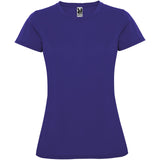 T-shirt sportiva a maniche corte da donna Montecarlo personalizzato con logo - Pubblienne