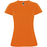 T-shirt sportiva a maniche corte da donna Montecarlo personalizzato con logo - Pubblienne