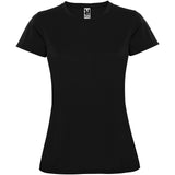 T-shirt sportiva a maniche corte da donna Montecarlo personalizzato con logo - Pubblienne