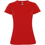 T-shirt sportiva a maniche corte da donna Montecarlo personalizzato con logo - Pubblienne