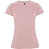 T-shirt sportiva a maniche corte da donna Montecarlo personalizzato con logo - Pubblienne