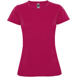 T-shirt sportiva a maniche corte da donna Montecarlo personalizzato con logo - Pubblienne