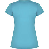 T-shirt sportiva a maniche corte da donna Montecarlo personalizzato con logo - Pubblienne