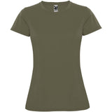 T-shirt sportiva a maniche corte da donna Montecarlo personalizzato con logo - Pubblienne