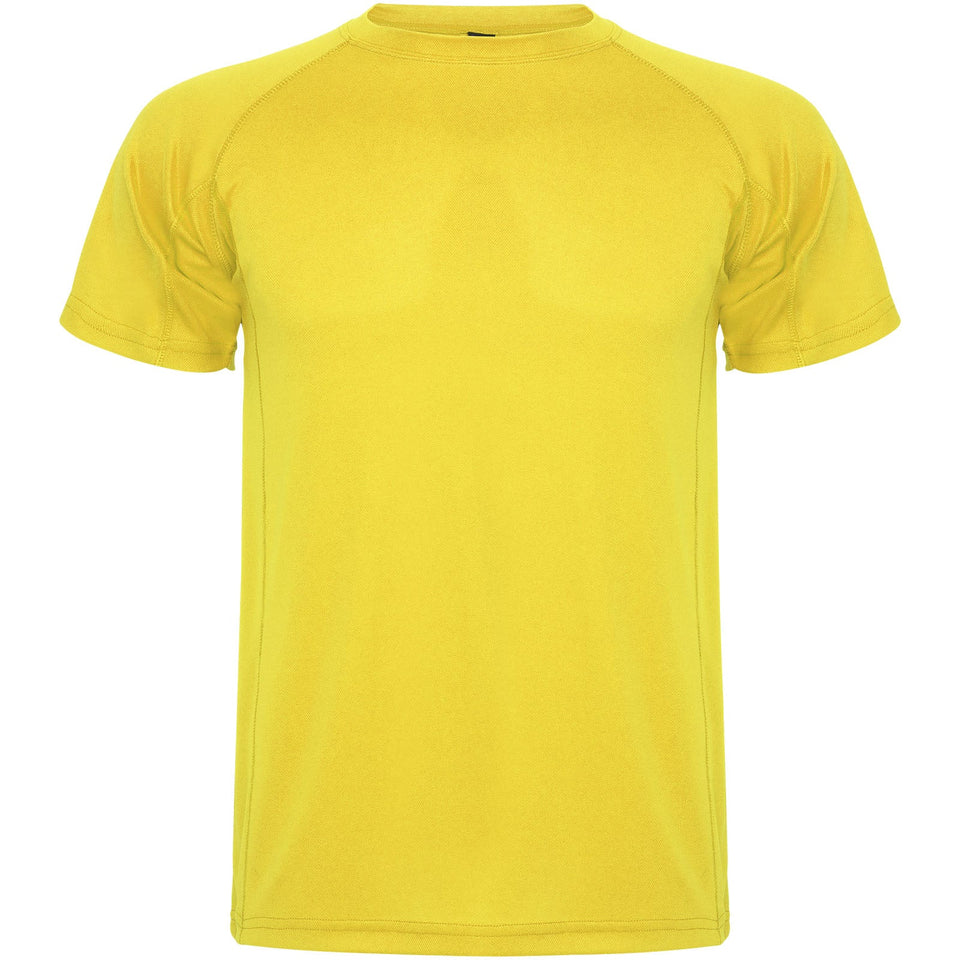 T-shirt sportiva da uomo a maniche corte Montecarlo personalizzato con logo - Pubblienne