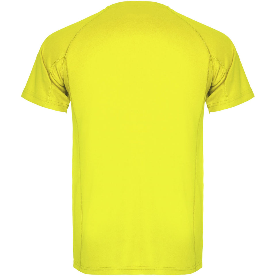 T-shirt sportiva da uomo a maniche corte Montecarlo personalizzato con logo - Pubblienne