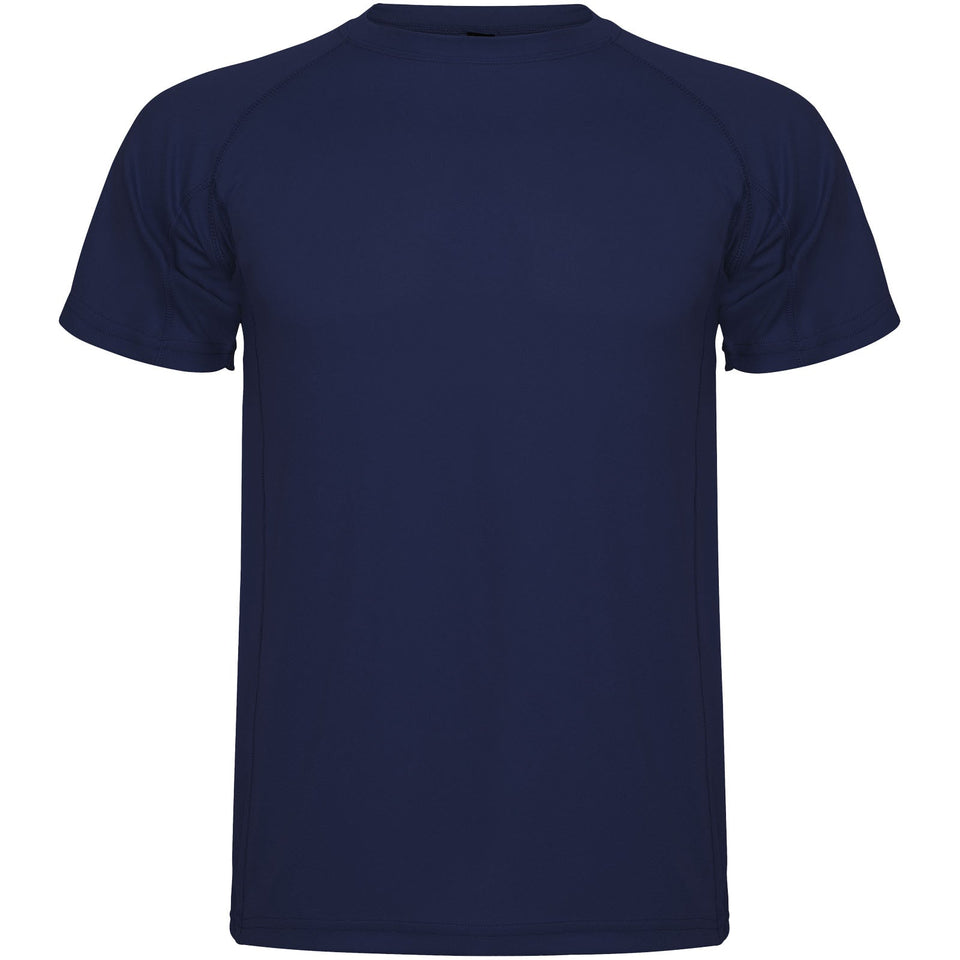 T-shirt sportiva da uomo a maniche corte Montecarlo personalizzato con logo - Pubblienne