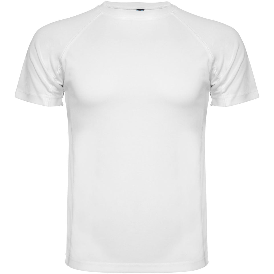 T-shirt sportiva da uomo a maniche corte Montecarlo personalizzato con logo - Pubblienne