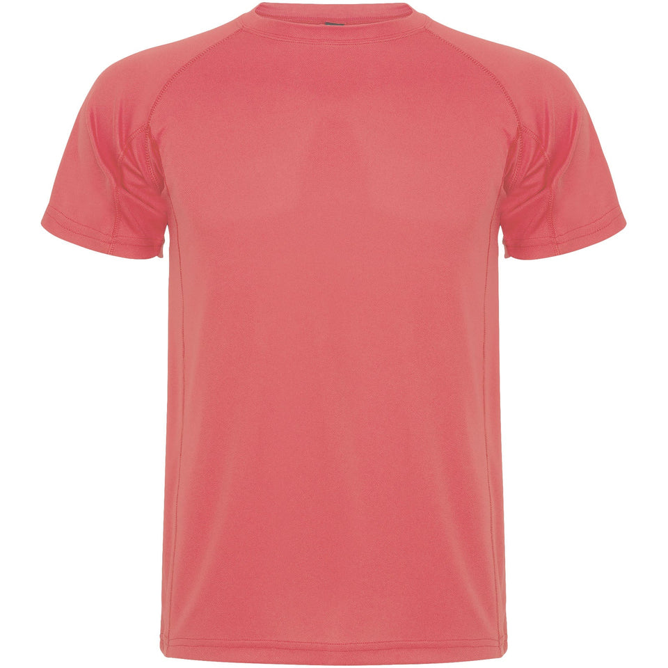 T-shirt sportiva da uomo a maniche corte Montecarlo personalizzato con logo - Pubblienne
