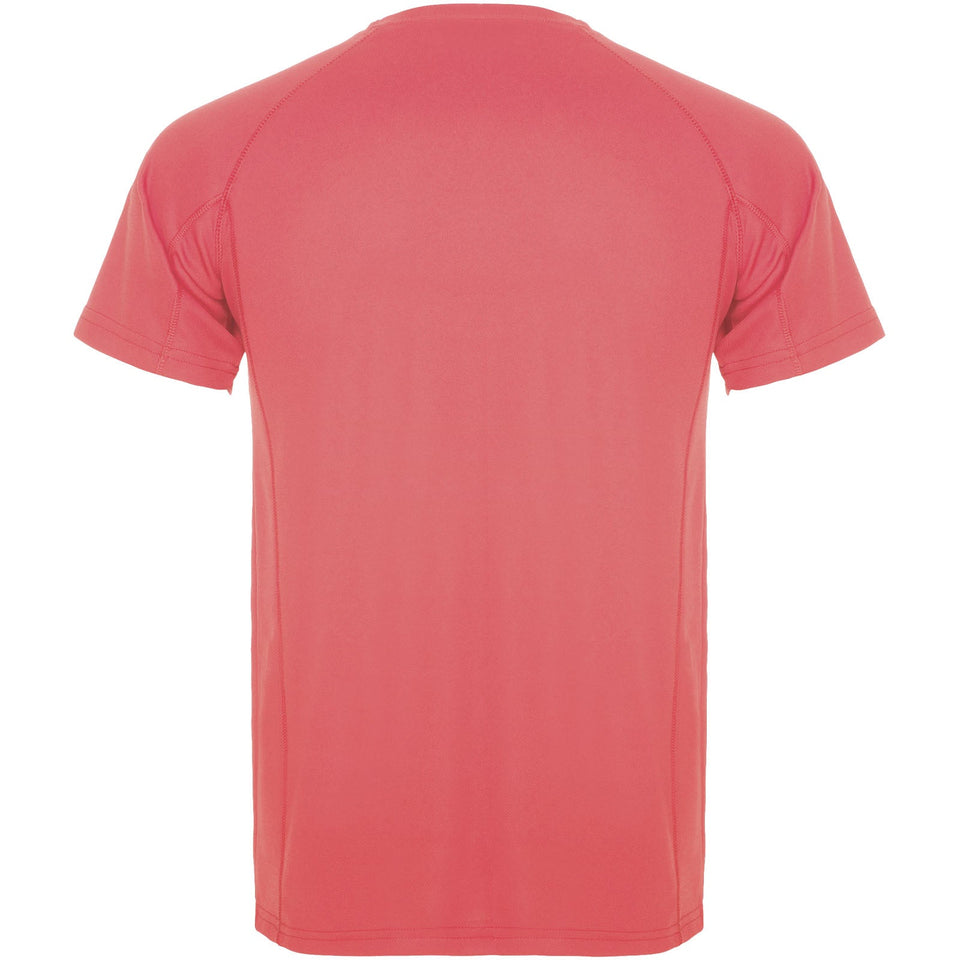 T-shirt sportiva da uomo a maniche corte Montecarlo personalizzato con logo - Pubblienne