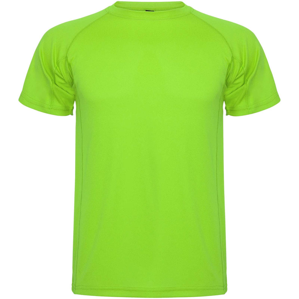 T-shirt sportiva da uomo a maniche corte Montecarlo personalizzato con logo - Pubblienne