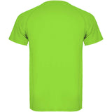 T-shirt sportiva da uomo a maniche corte Montecarlo personalizzato con logo - Pubblienne