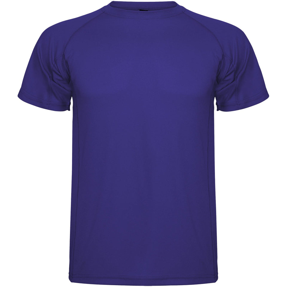 T-shirt sportiva da uomo a maniche corte Montecarlo personalizzato con logo - Pubblienne