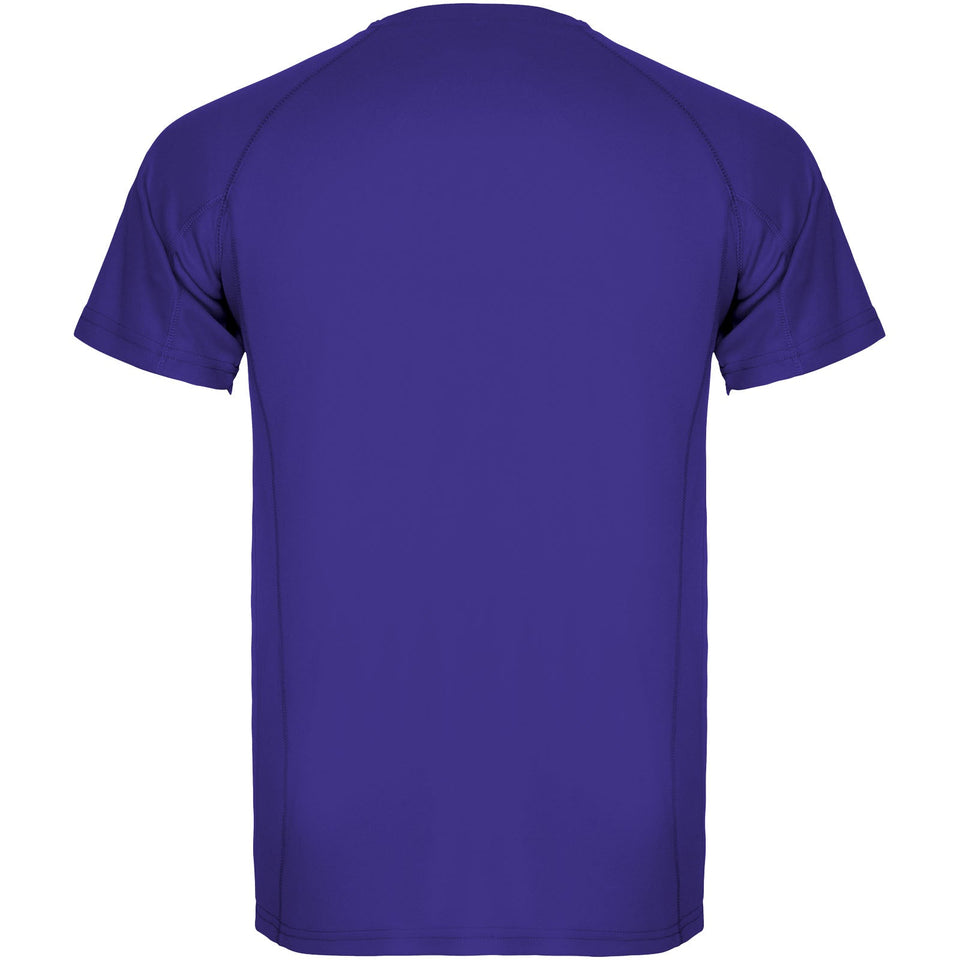 T-shirt sportiva da uomo a maniche corte Montecarlo personalizzato con logo - Pubblienne