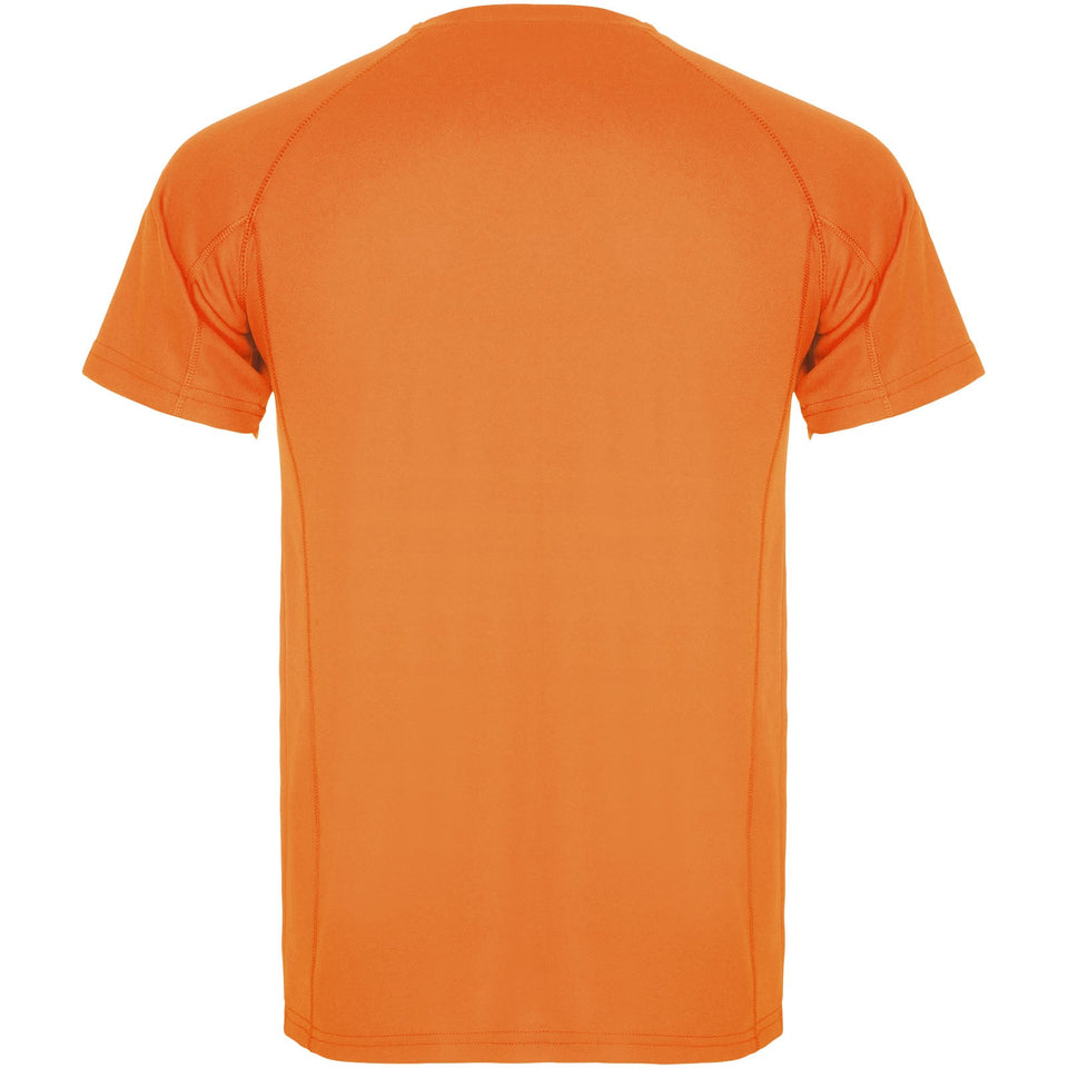 T-shirt sportiva da uomo a maniche corte Montecarlo personalizzato con logo - Pubblienne