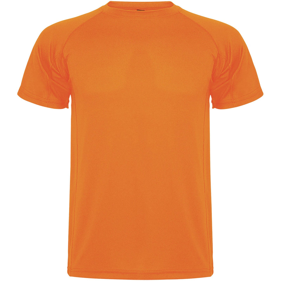 T-shirt sportiva da uomo a maniche corte Montecarlo personalizzato con logo - Pubblienne
