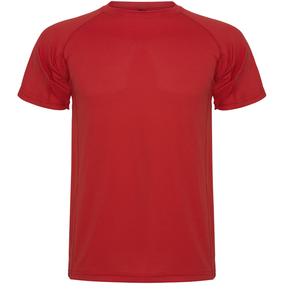 T-shirt sportiva da uomo a maniche corte Montecarlo personalizzato con logo - Pubblienne