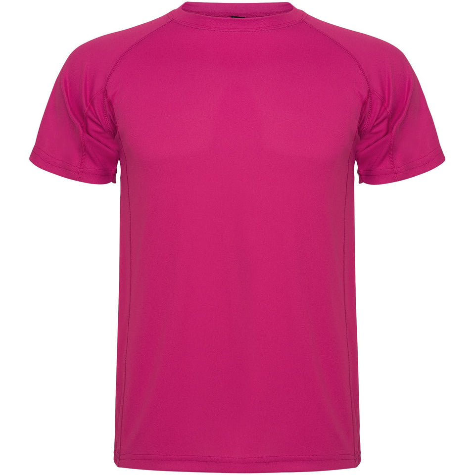 T-shirt sportiva da uomo a maniche corte Montecarlo personalizzato con logo - Pubblienne