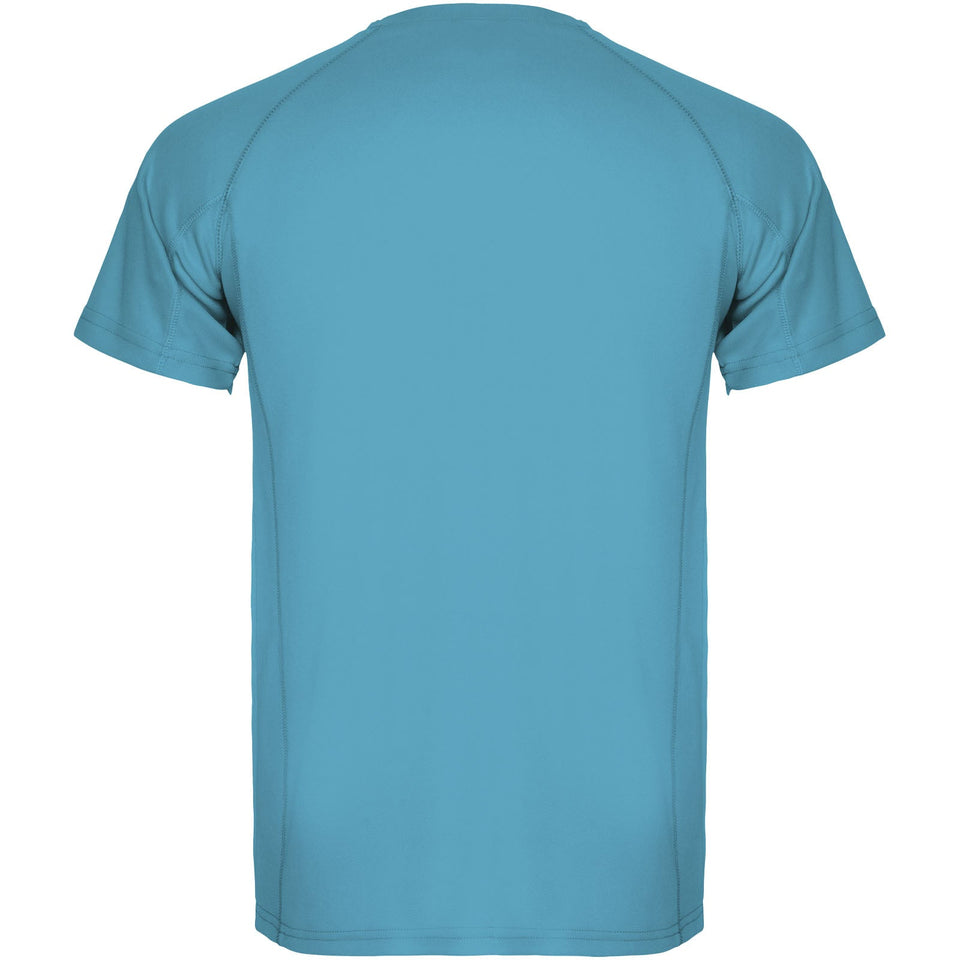 T-shirt sportiva da uomo a maniche corte Montecarlo personalizzato con logo - Pubblienne