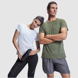 T-shirt sportiva da uomo a maniche corte Montecarlo personalizzato con logo - Pubblienne