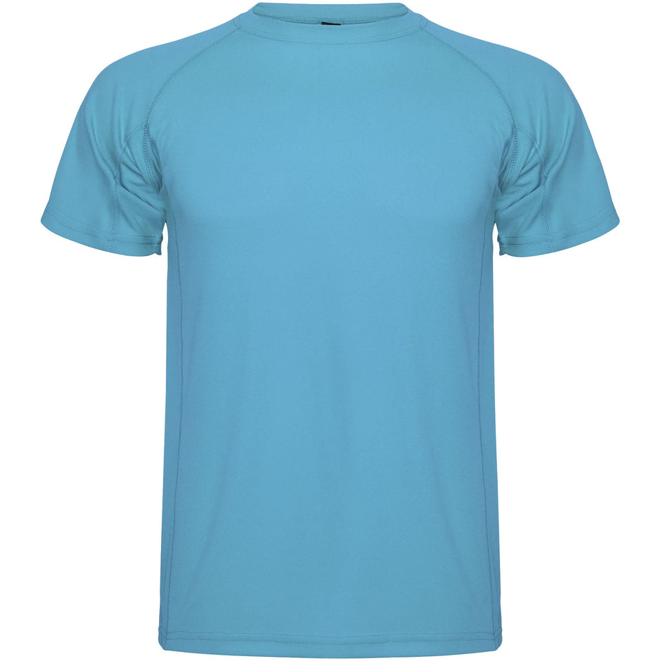 T-shirt sportiva da uomo a maniche corte Montecarlo personalizzato con logo - Pubblienne