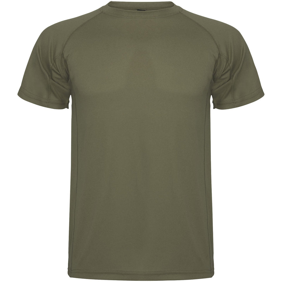 T-shirt sportiva da uomo a maniche corte Montecarlo personalizzato con logo - Pubblienne