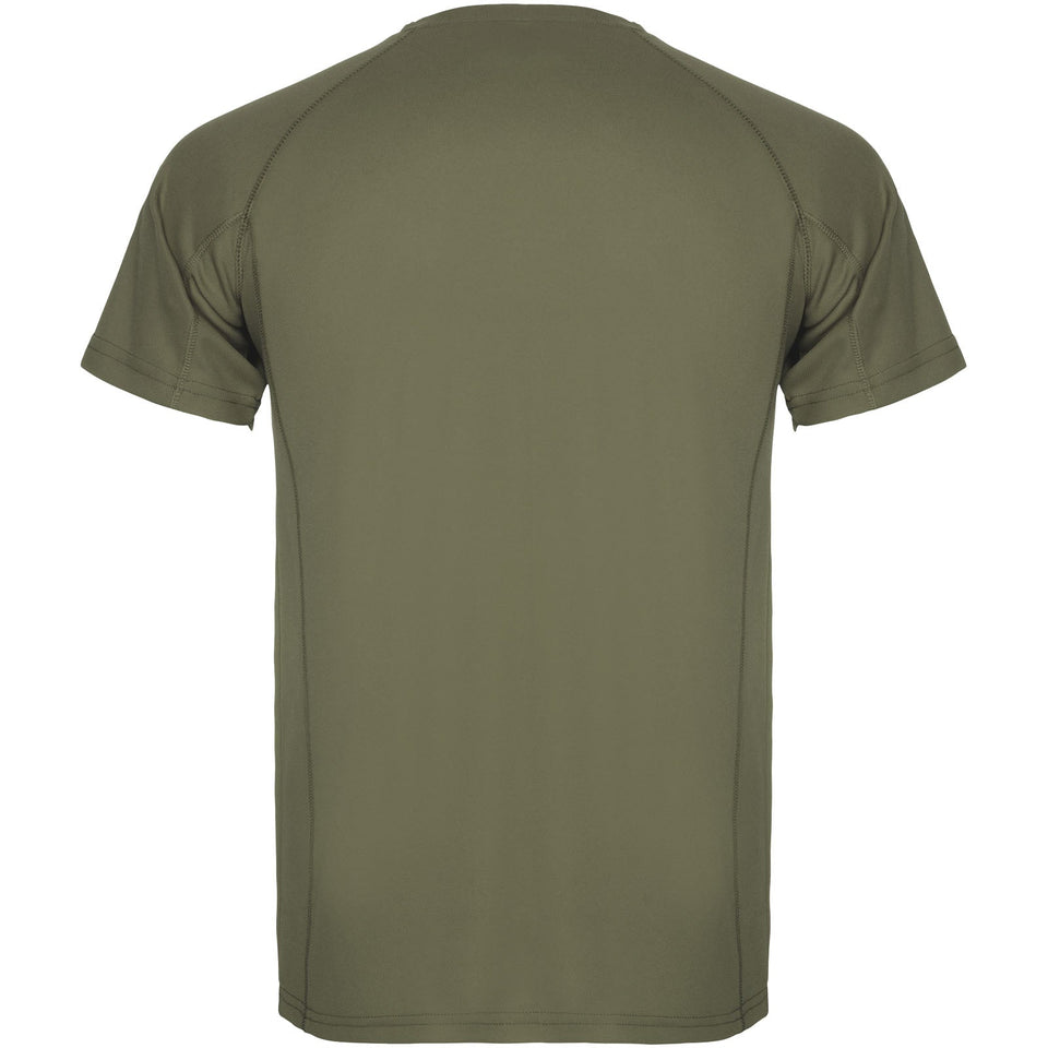 T-shirt sportiva da uomo a maniche corte Montecarlo personalizzato con logo - Pubblienne