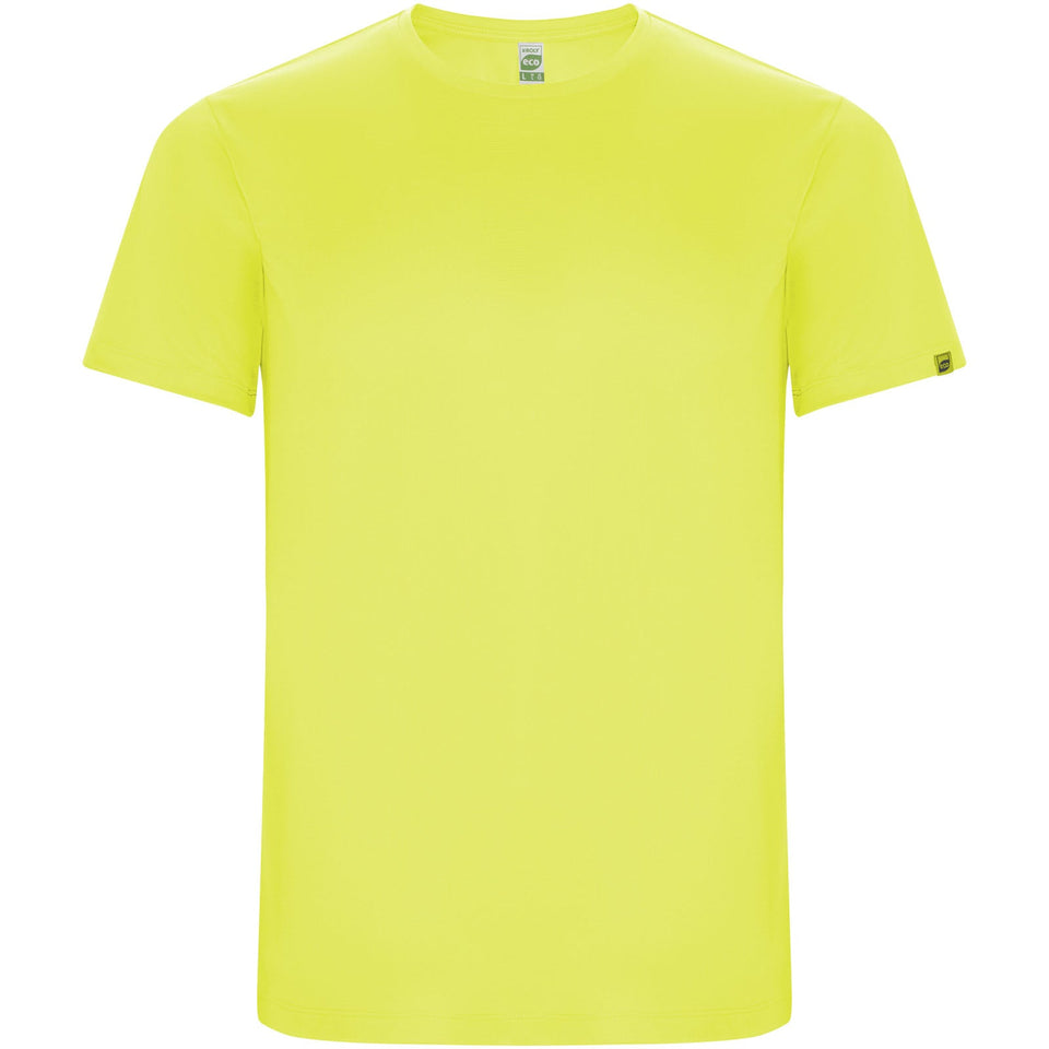 T-shirt sportiva a maniche corte da uomo Imola personalizzato con logo - Pubblienne