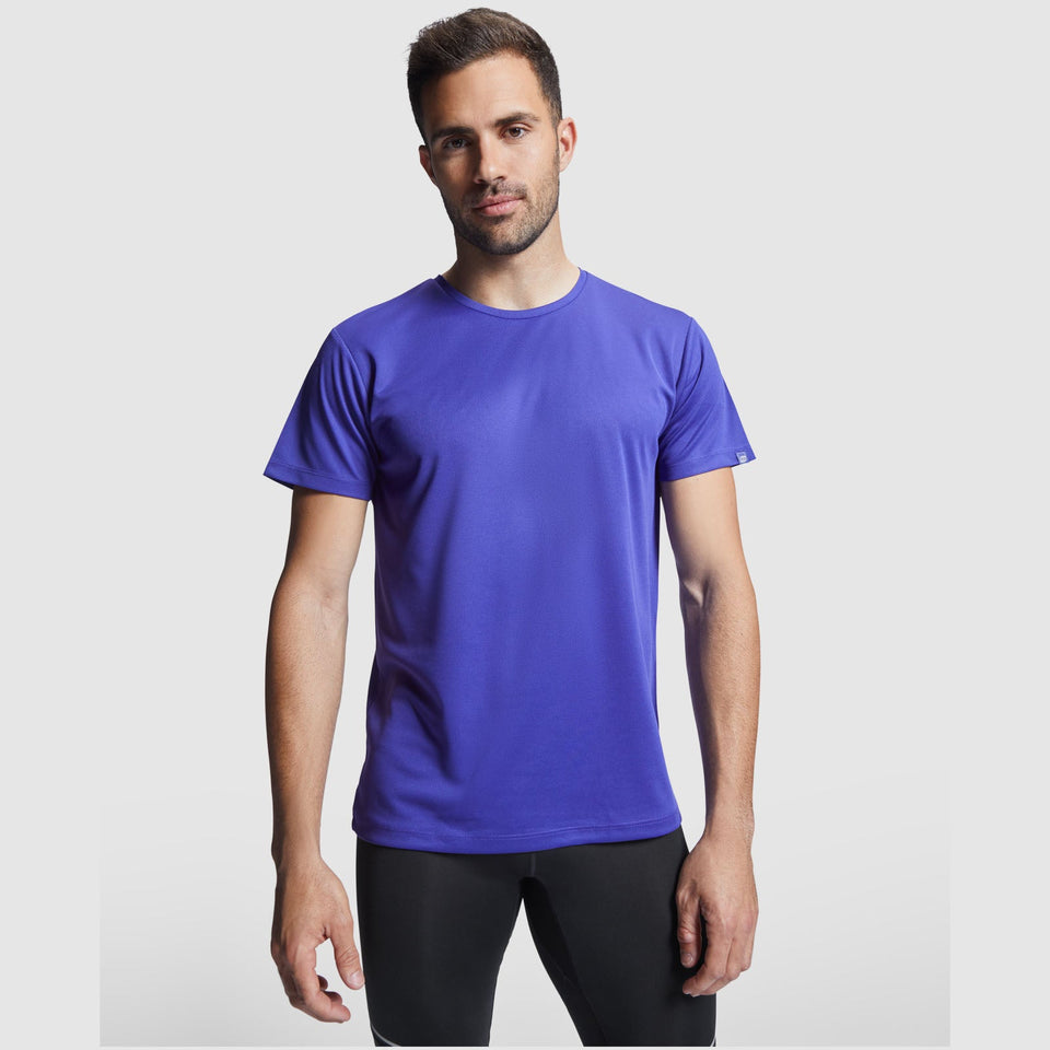 T-shirt sportiva a maniche corte da uomo Imola personalizzato con logo - Pubblienne