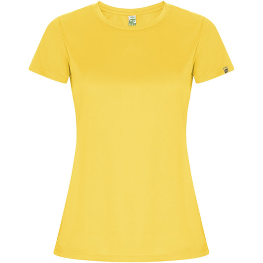 T-shirt sportiva a maniche corte da donna Imola personalizzato con logo - Pubblienne