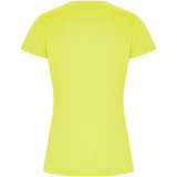 T-shirt sportiva a maniche corte da donna Imola personalizzato con logo - Pubblienne