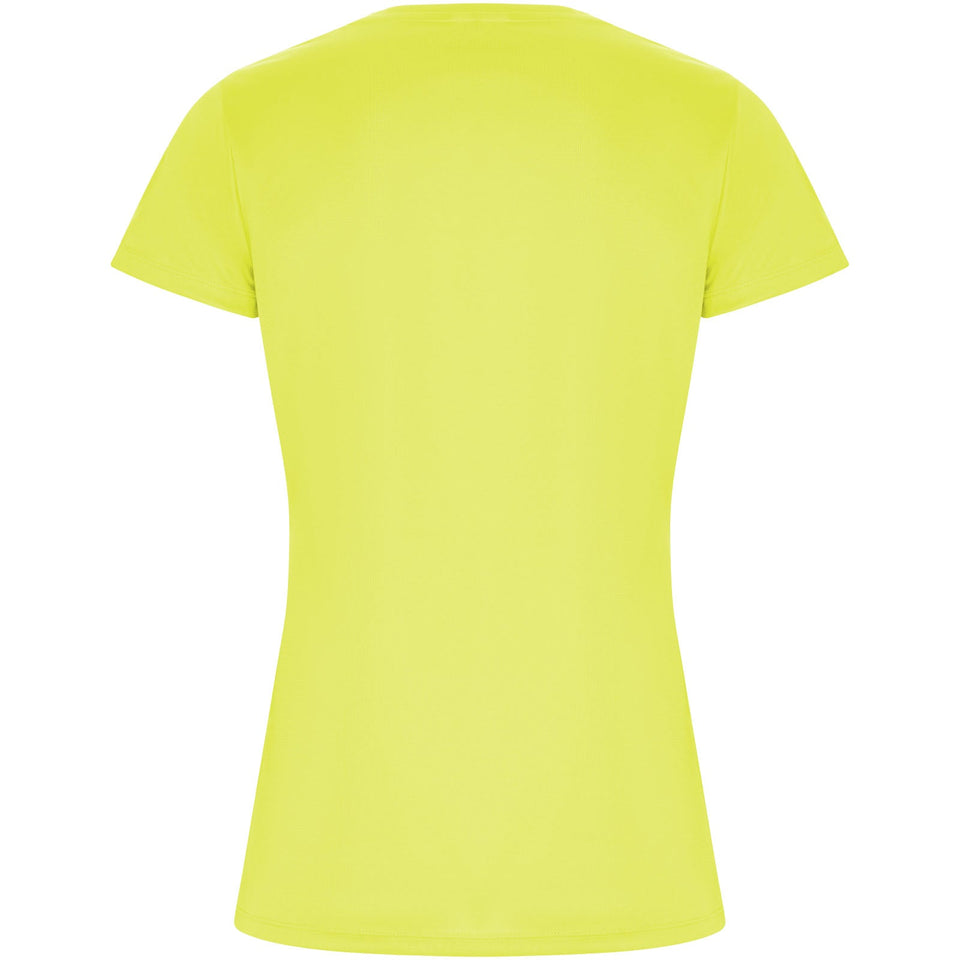 T-shirt sportiva a maniche corte da donna Imola personalizzato con logo - Pubblienne