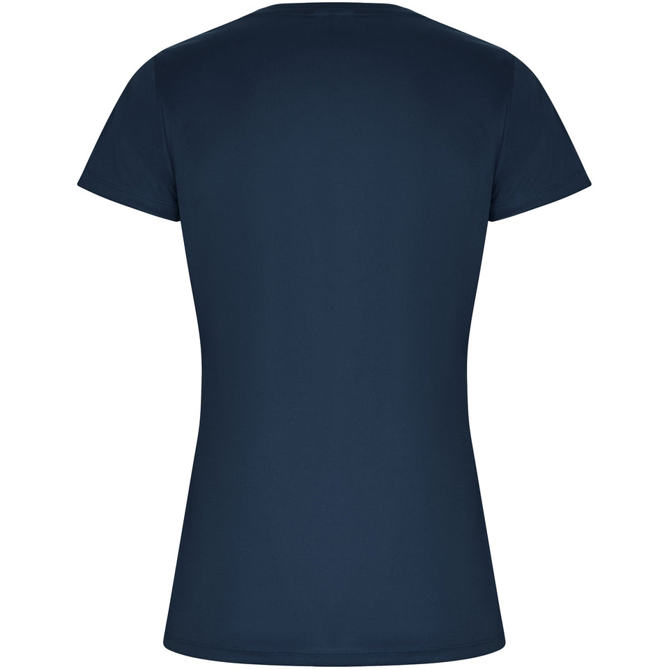 T-shirt sportiva a maniche corte da donna Imola personalizzato con logo - Pubblienne