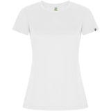 T-shirt sportiva a maniche corte da donna Imola personalizzato con logo - Pubblienne