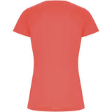 T-shirt sportiva a maniche corte da donna Imola personalizzato con logo - Pubblienne