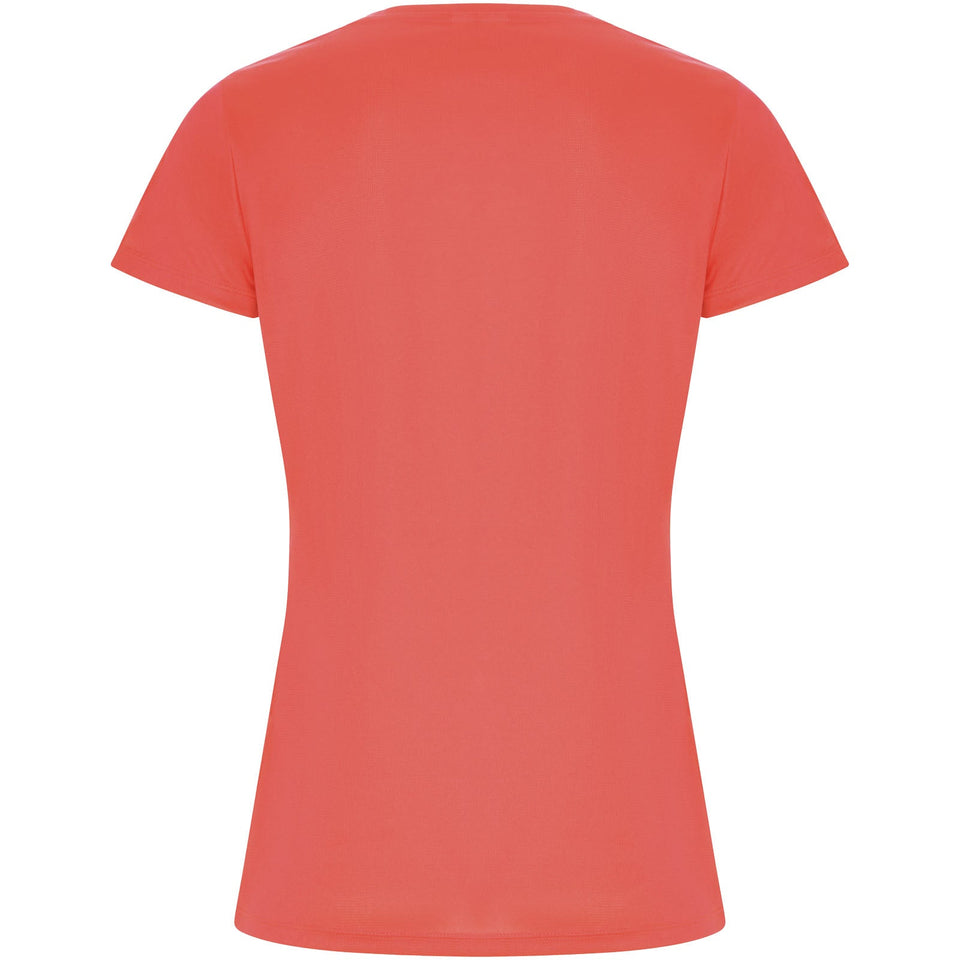 T-shirt sportiva a maniche corte da donna Imola personalizzato con logo - Pubblienne