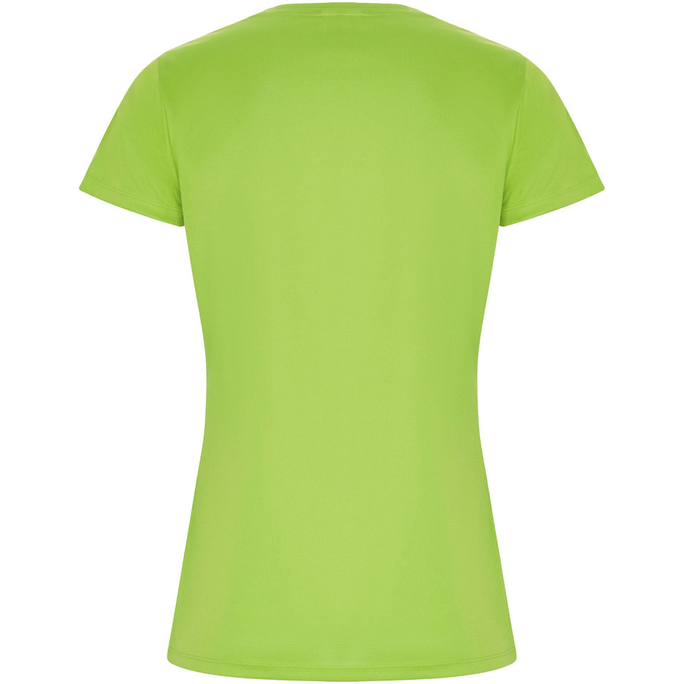 T-shirt sportiva a maniche corte da donna Imola personalizzato con logo - Pubblienne