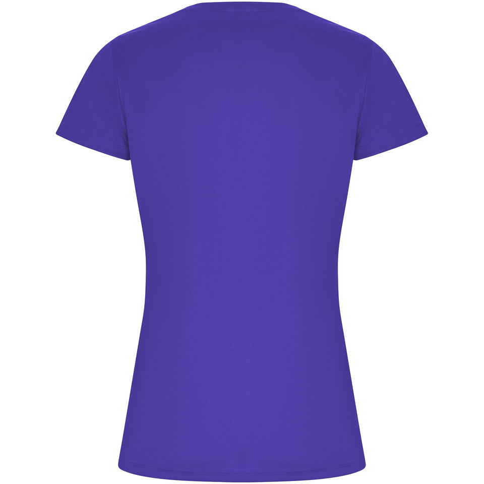 T-shirt sportiva a maniche corte da donna Imola personalizzato con logo - Pubblienne