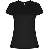 T-shirt sportiva a maniche corte da donna Imola personalizzato con logo - Pubblienne