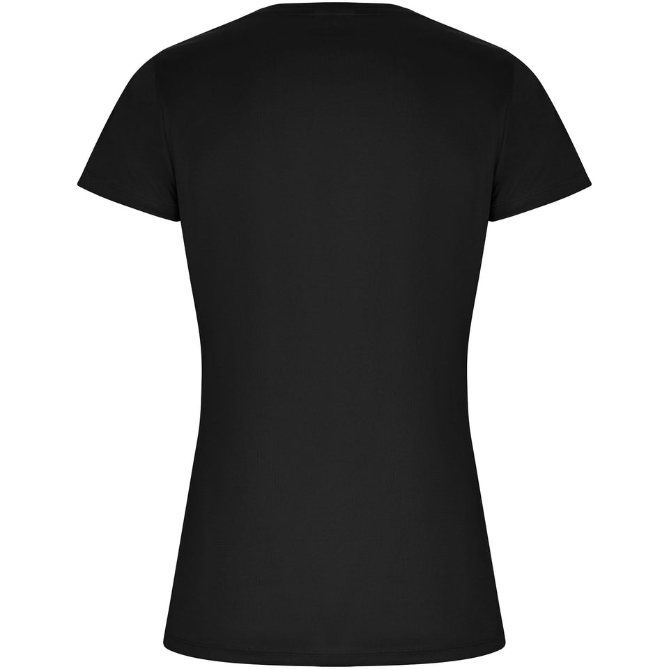 T-shirt sportiva a maniche corte da donna Imola personalizzato con logo - Pubblienne