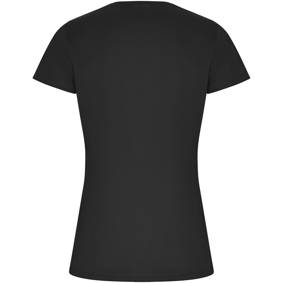 T-shirt sportiva a maniche corte da donna Imola personalizzato con logo - Pubblienne