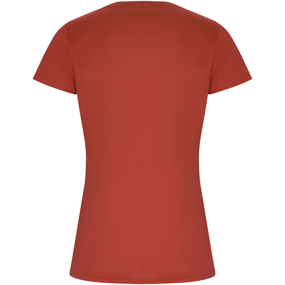 T-shirt sportiva a maniche corte da donna Imola personalizzato con logo - Pubblienne
