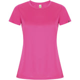 T-shirt sportiva a maniche corte da donna Imola personalizzato con logo - Pubblienne