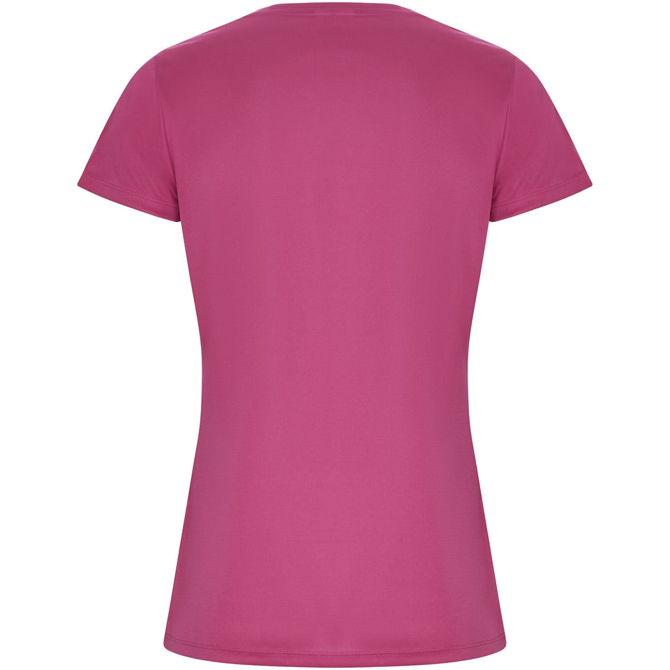 T-shirt sportiva a maniche corte da donna Imola personalizzato con logo - Pubblienne