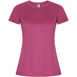T-shirt sportiva a maniche corte da donna Imola personalizzato con logo - Pubblienne