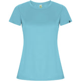 T-shirt sportiva a maniche corte da donna Imola personalizzato con logo - Pubblienne