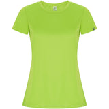 T-shirt sportiva a maniche corte da donna Imola personalizzato con logo - Pubblienne